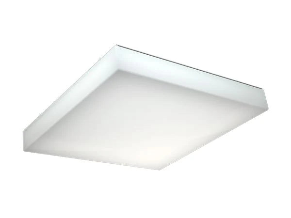 Plafoniera LED Baie Patrata,Alb Mat 40W Lumina Rece 6500K Alb